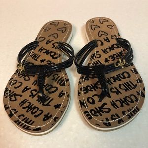 Coach Flip Flops